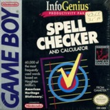 InfoGenius Productivity Pak: Spell Checker and Calculator (Game Boy)
